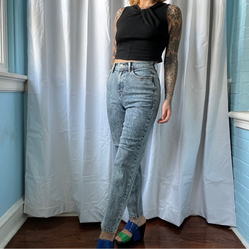 cello acid wash slim jeans size 3